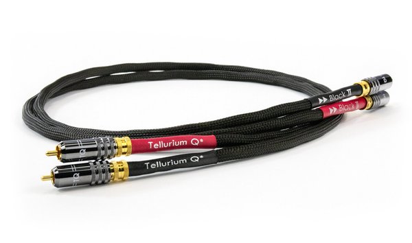 Tellurium Q - Black II Cinch Kabel